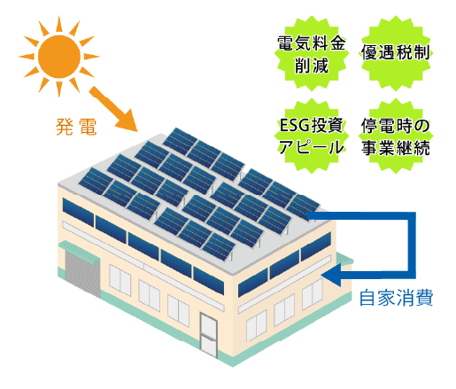 自家消費型太陽光発電