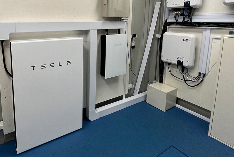 蓄電池設置工事